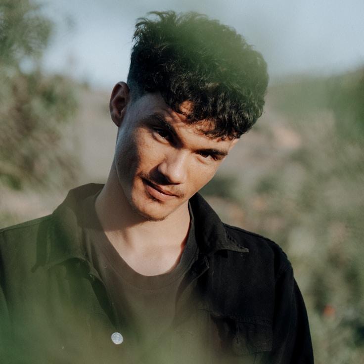 Portrait of Kieran, community mentor and Italian cuisine specialist